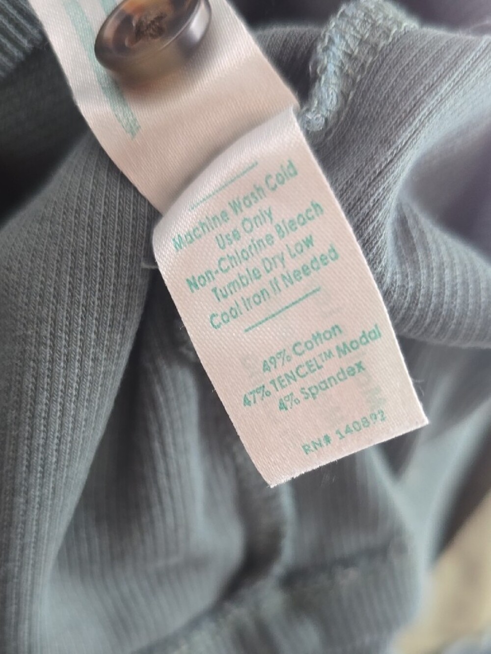 Marine Layer | Lexi Rib Sun-In Button Through - Picture 6 of 6